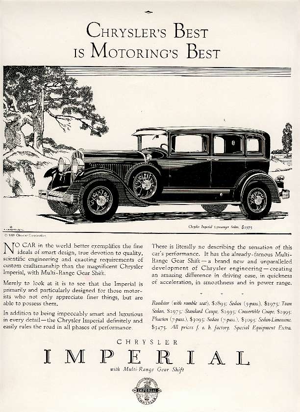 1929 Chrysler 8